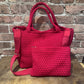Sky's The Limit - Medium Sustainable Tote Red