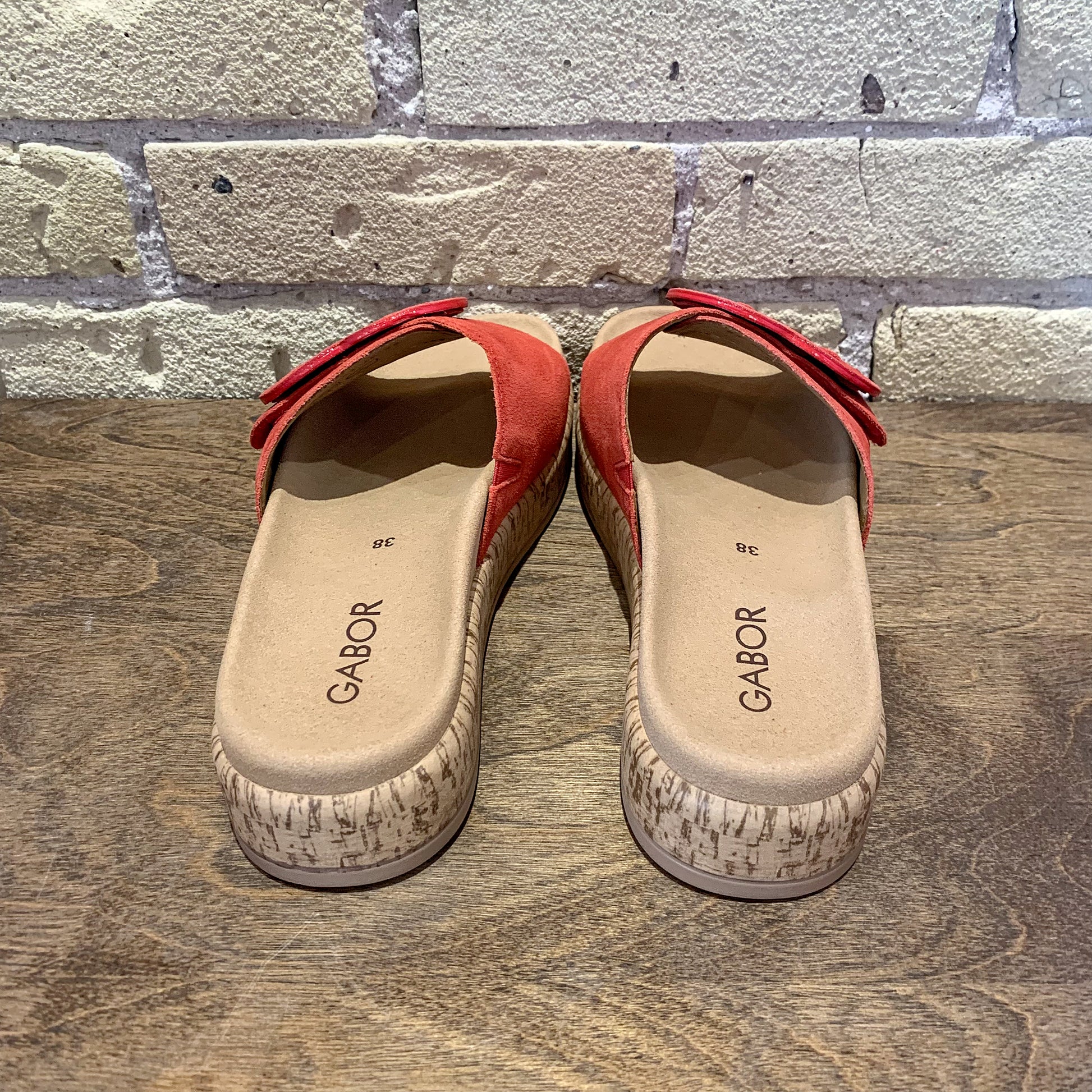 Gabor 83.760.15 Slide Sandal Chilli - shoostore