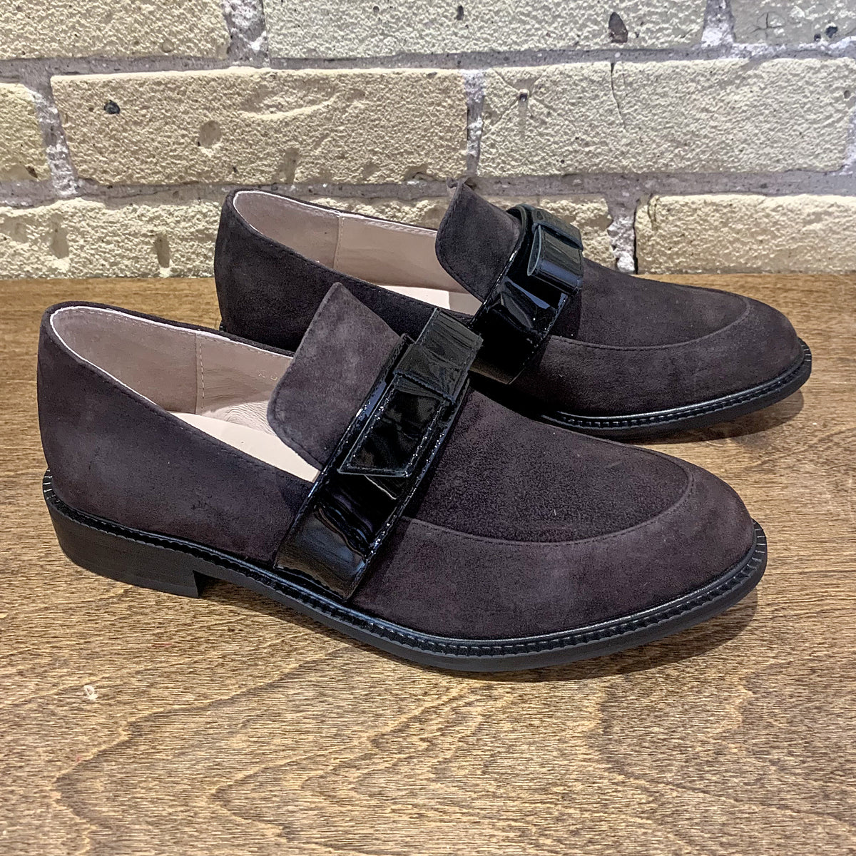 ALL BLACK Belted Loafer Coffee