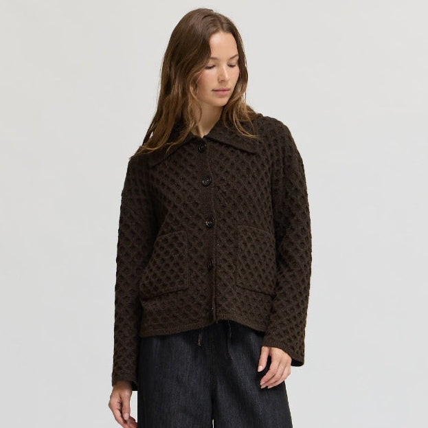 Grade & Gather Sailor Collar Cardigan - shoostore