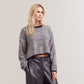 Grade & Gather Plaid Knit Sweater