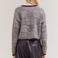 Grade & Gather Plaid Knit Sweater