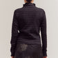Grade & Gather Seered Mock Neck Top