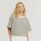 Grade & Gather Loose Fit Striped Tee