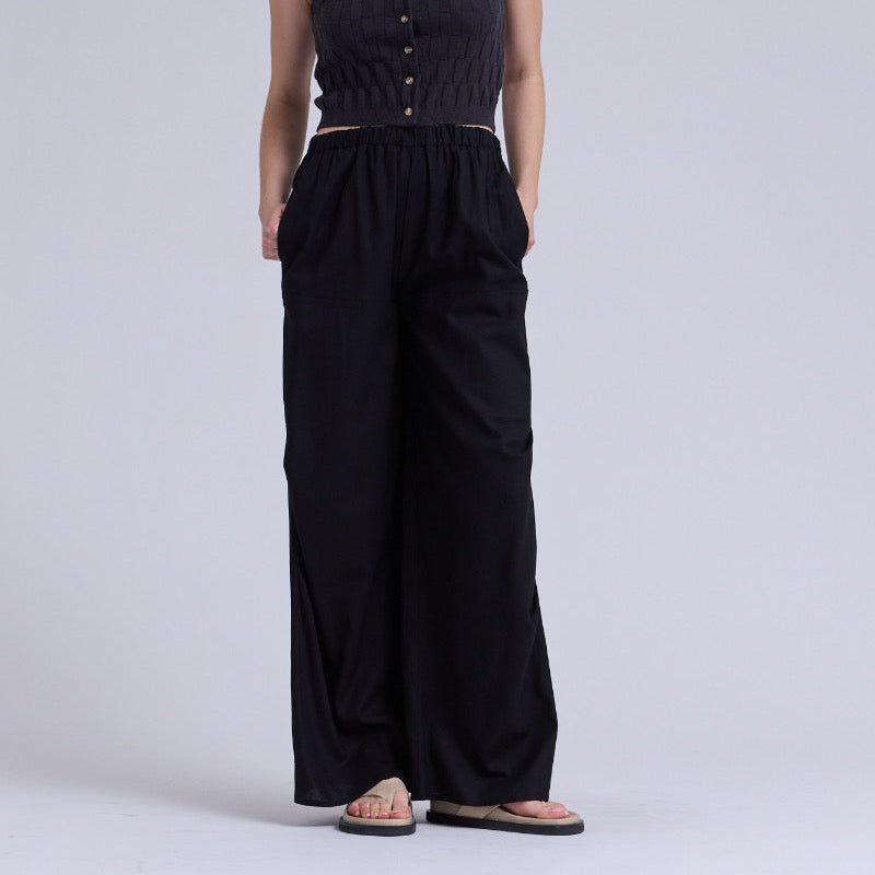 Grade & Gather Linen Straight Pants - shoostore