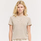 Grade & Gather Striped Cotton Tee