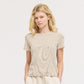 Grade & Gather Striped Cotton Tee
