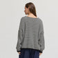 Grade & Gather Loose Striped Sweater - shoostore