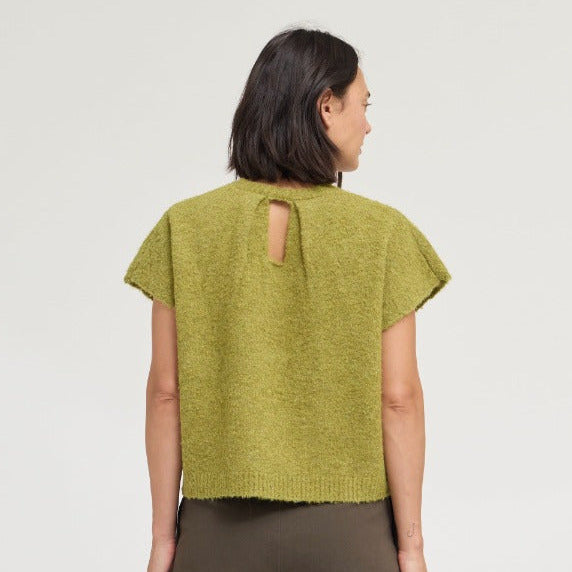 Grade & Gather Pleated Sweater Top - shoostore