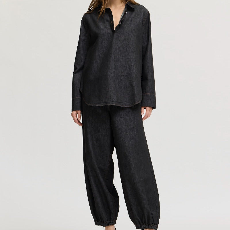 Grade & Gather Denim Jogger Pants