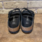Arizona Woven Embossed Black Leather - shoostore