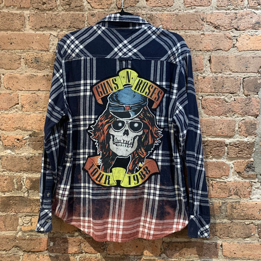 Gearhead Rock n Roll Flannel - Guns and Roses