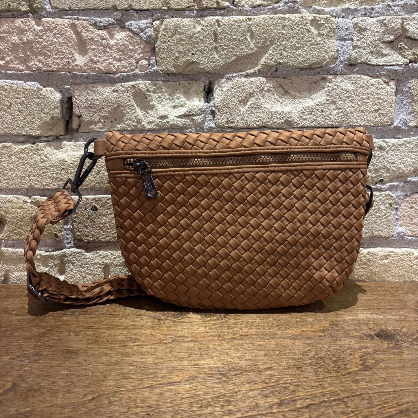 Ethereal - Woven Neoprene Crossbody Sand