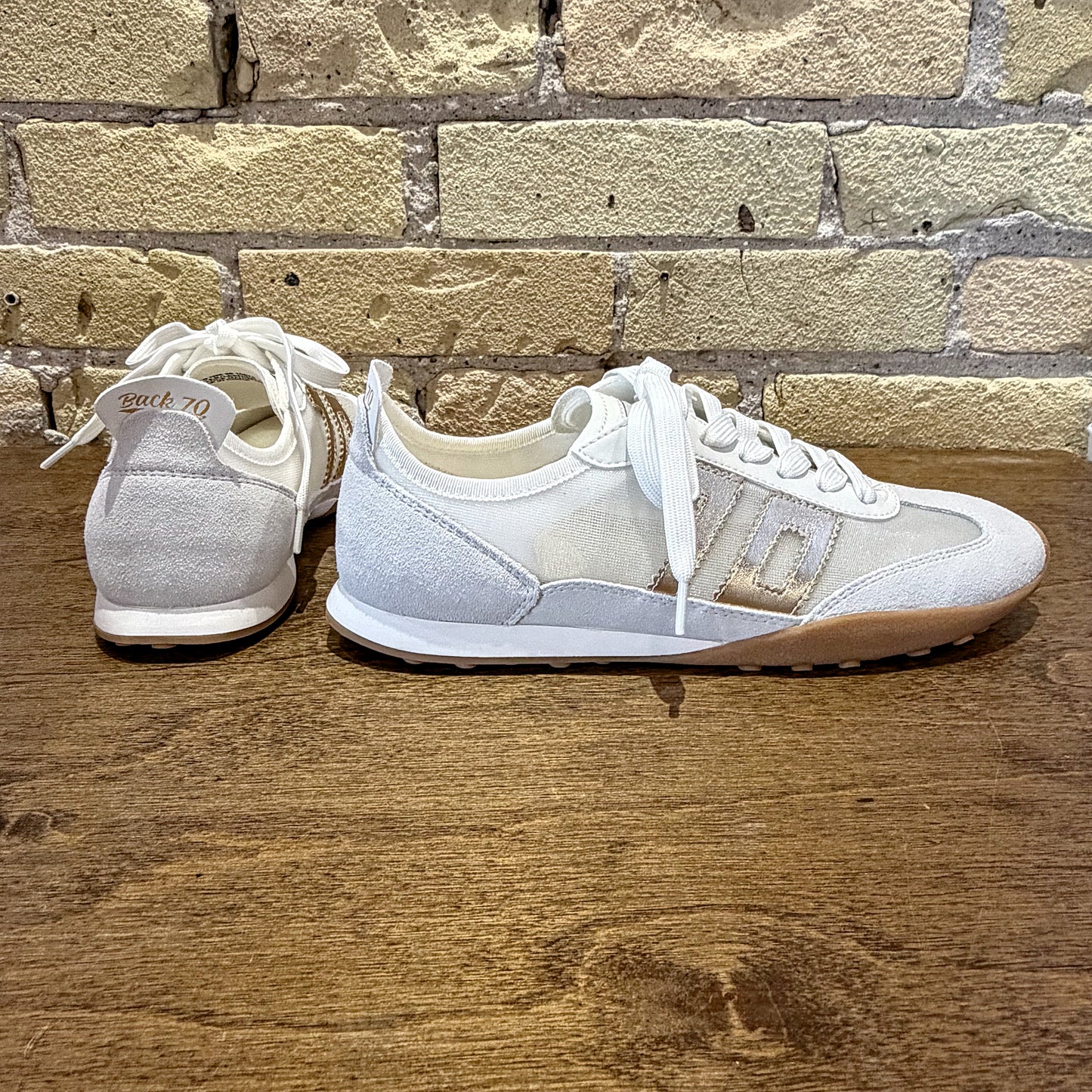BACK 70 Paris White/Gold - shoostore