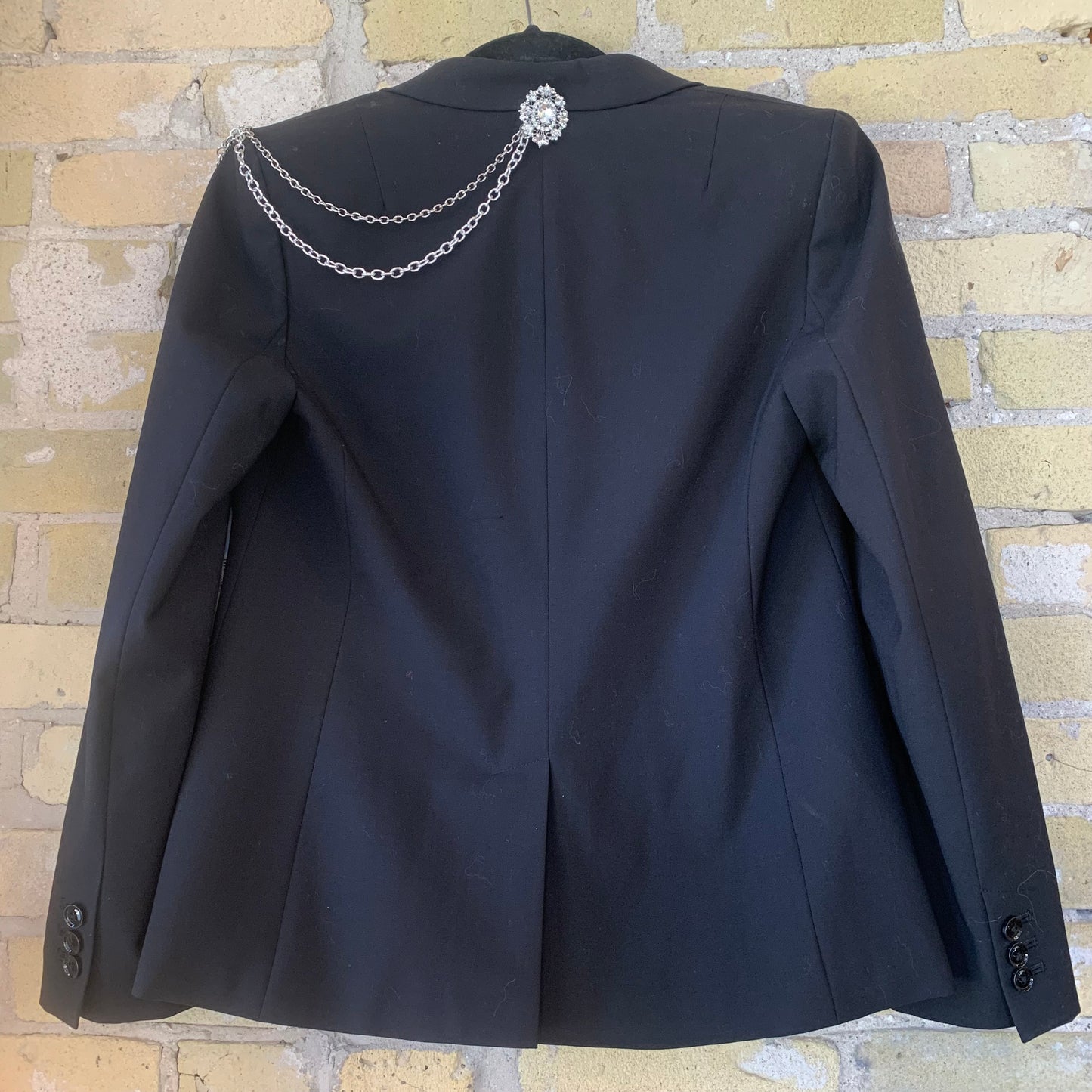 Gearhead  Lapel Bling Blazer