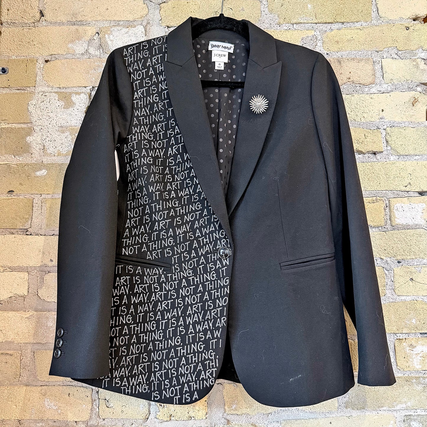 Gearhead Art Is Not A Thing Blazer Black