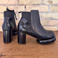 All Black Mod Easy Bootie