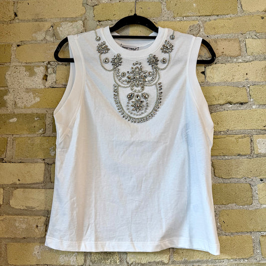 Gearhead White Bling Tank