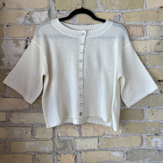 The Stacey Cardigan Cream
