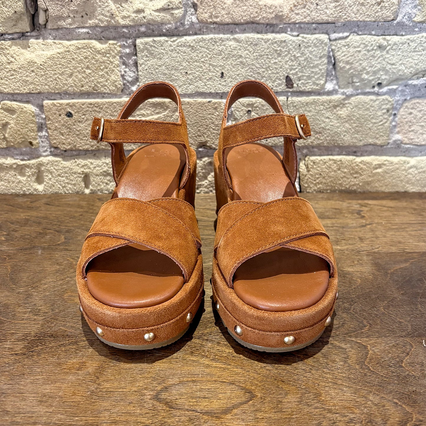 Sorel Sunpeak™ Wedge Ankle Strap RVT Women's Sandal - shoostore