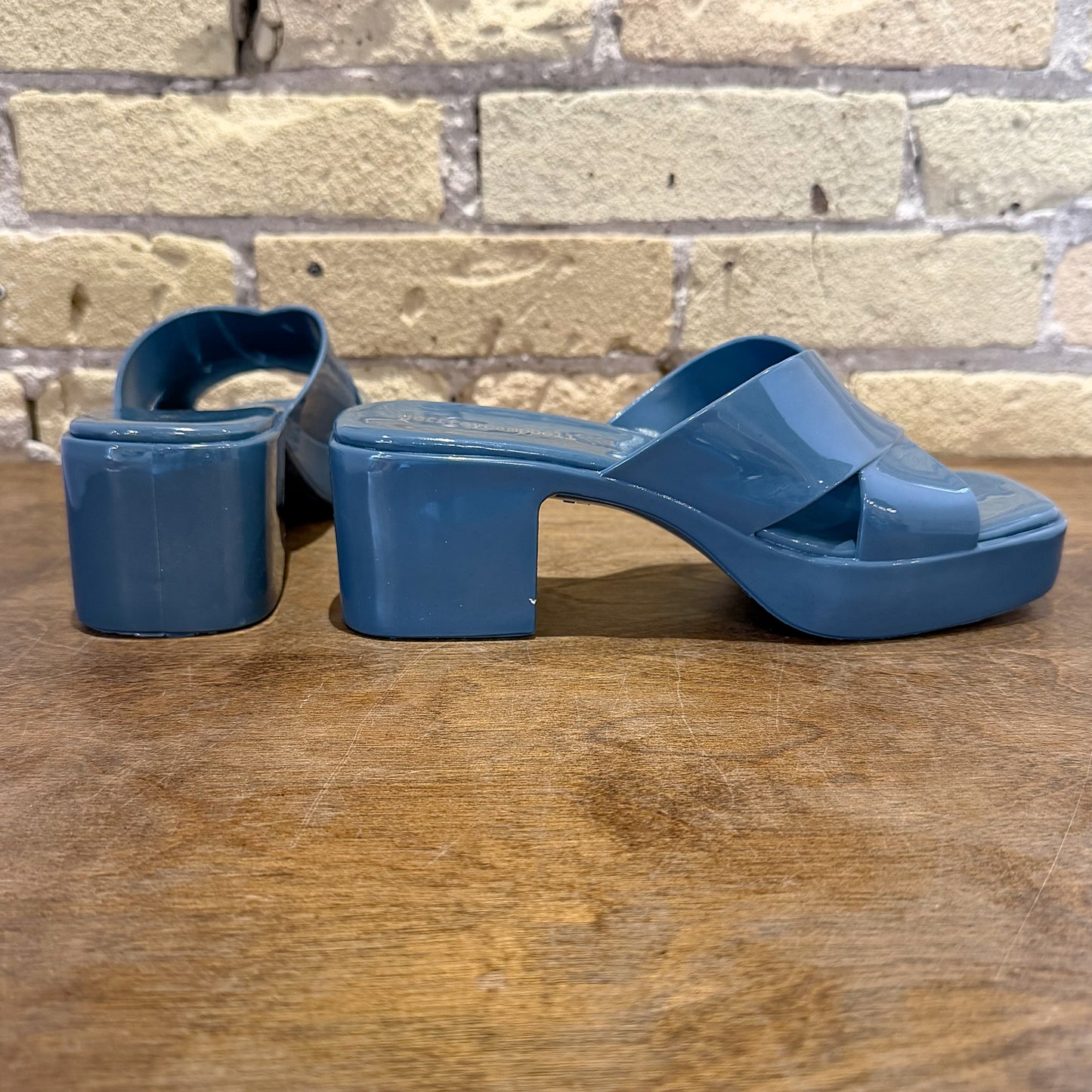 Jeffrey Campbell Bubblegum Dusty Blue - shoostore