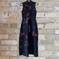 Grade & Gather Fitted Knit Maxi Dress Black