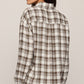 River Plaid Button Up Cocoa Bean - shoostore