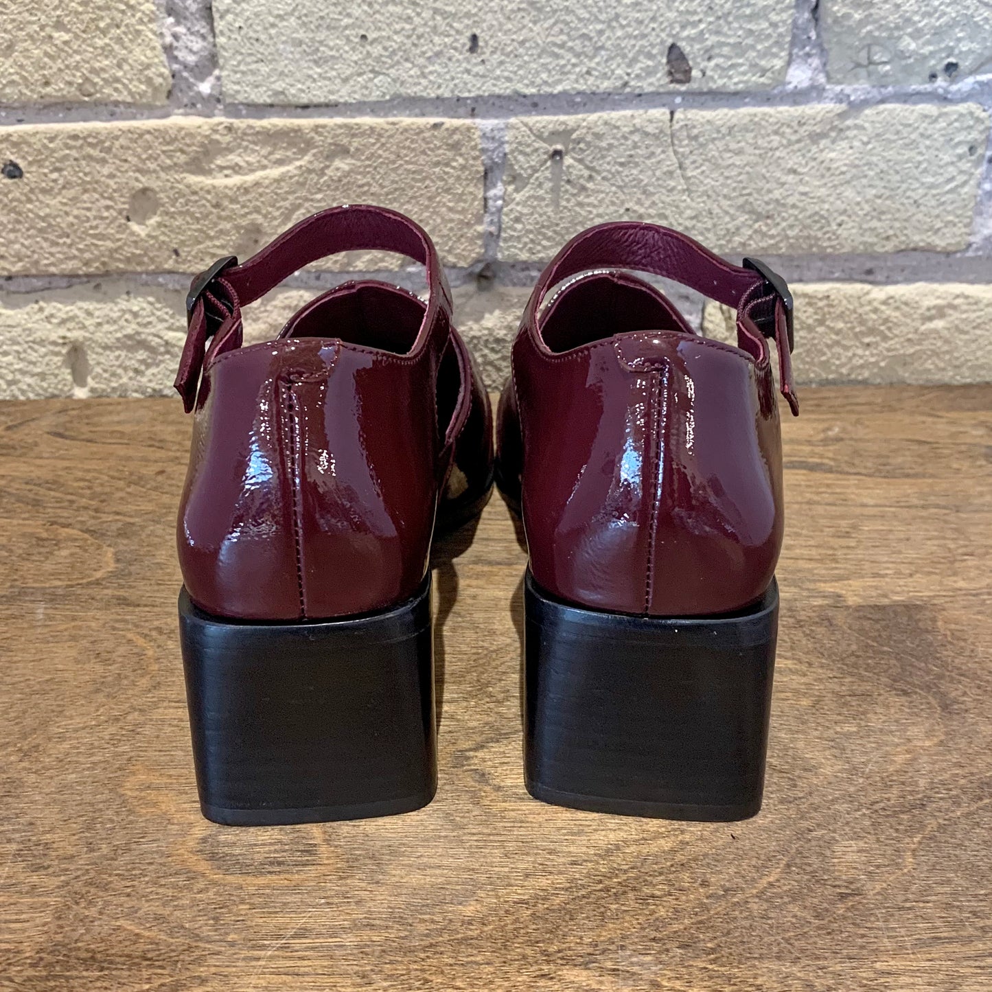 Intentionally Blank Marty Patent Merlot Mary Jane