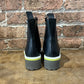 ALL BLACK Side Cord Bootie