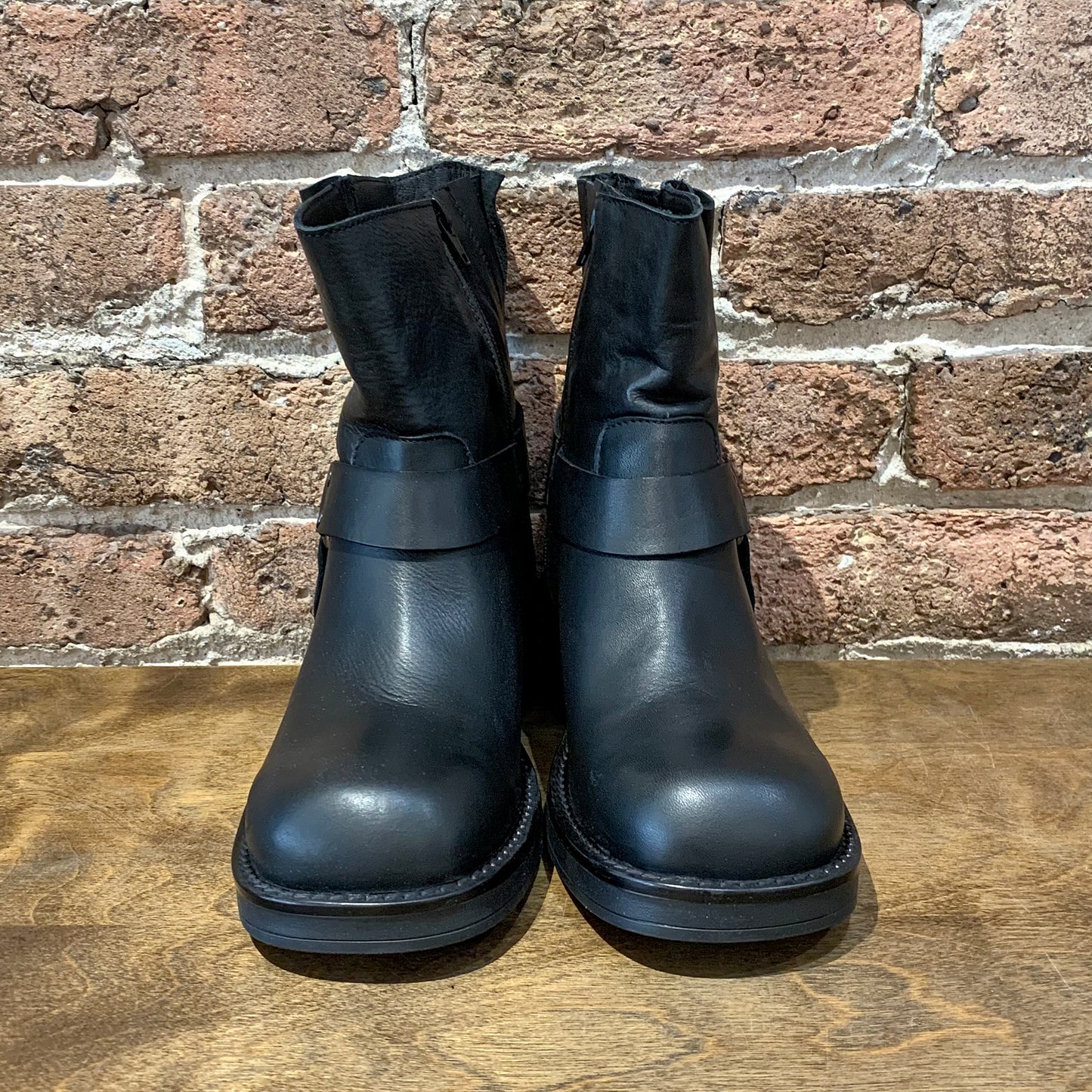 Ateliers Bonham Leather Biker Boots