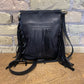 Ilze Heider Black Fringe Bag 109