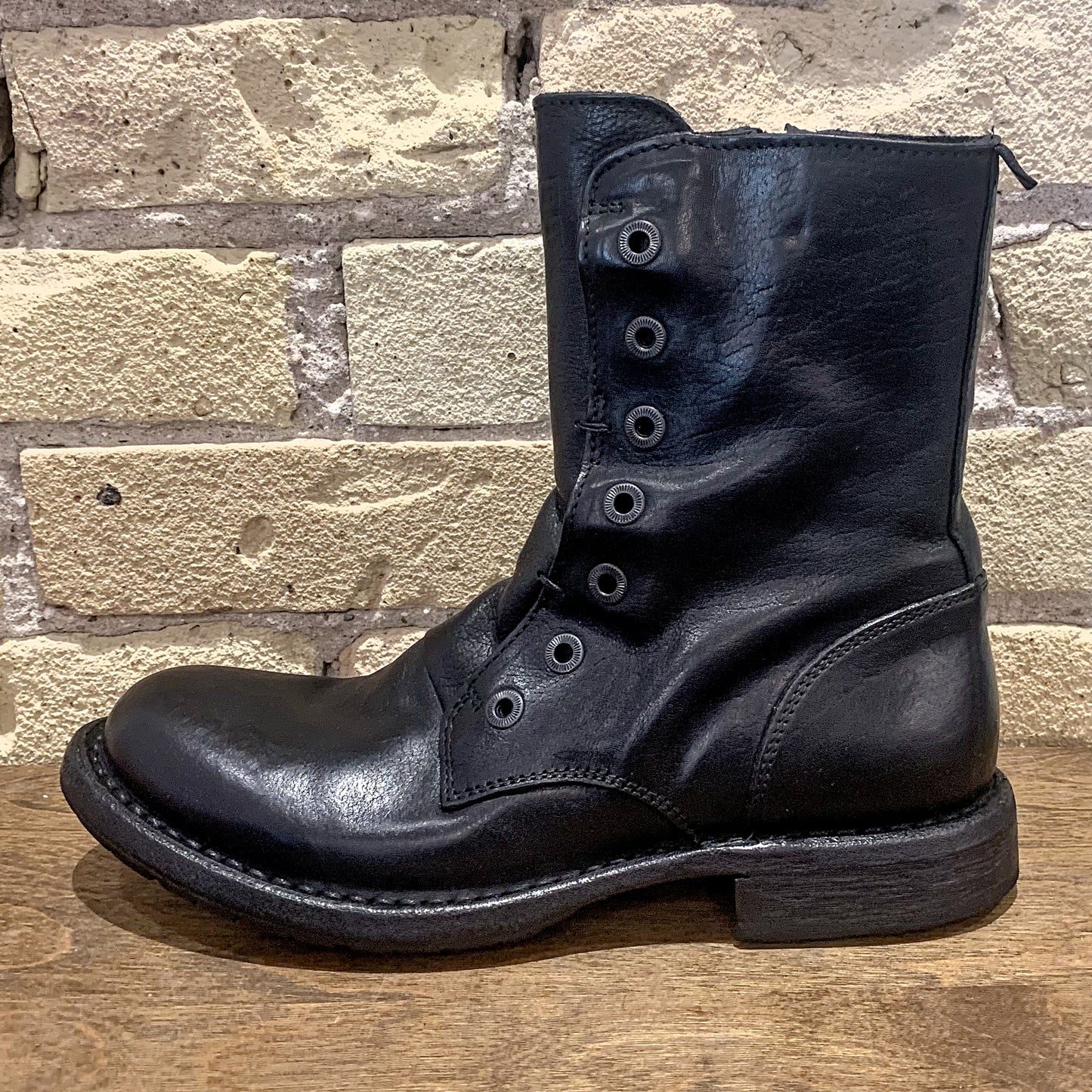 MOMA Male Laceless Boot Nero