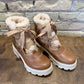 Sorel JOAN FRWD™ COZY BOOT WP Tawny Buff/Honey White