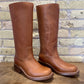 Frye Campus 14L Saddle
