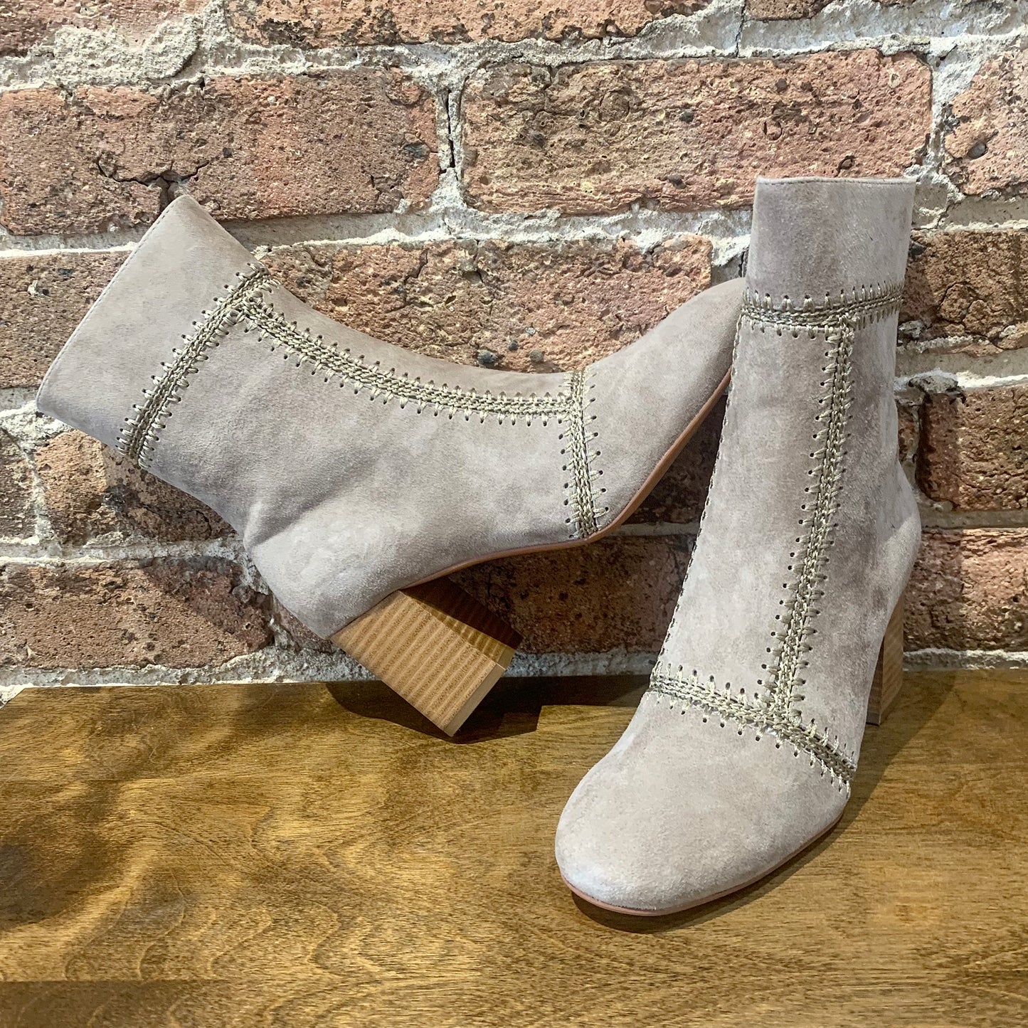 Story Taupe Suede Boot