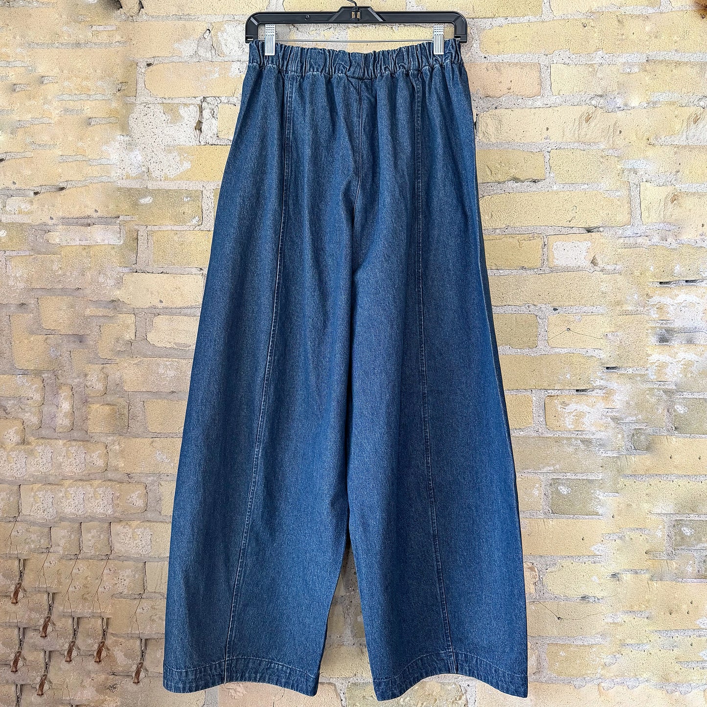 Le Bon Parachute Pants Blue Denim - shoostore