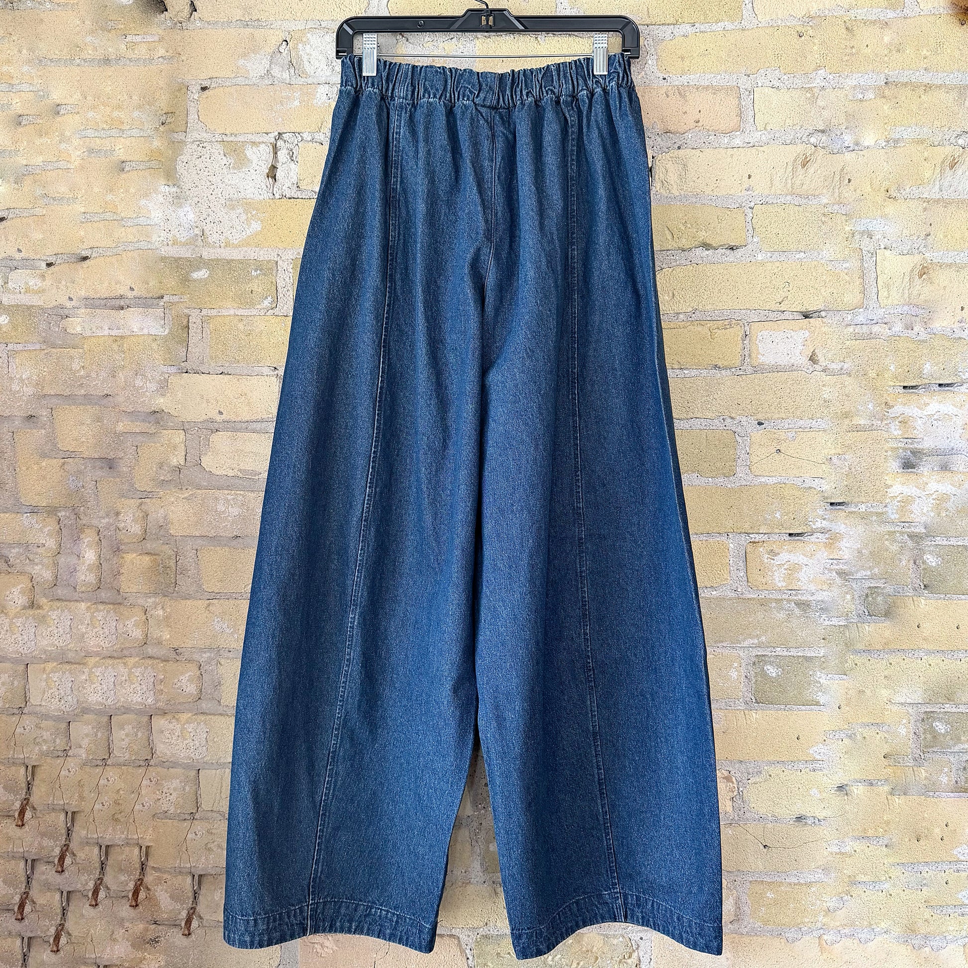 Le Bon Parachute Pants Blue Denim - shoostore