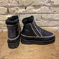 Laidback London Setsu 3.0 Black Leather Light Grey