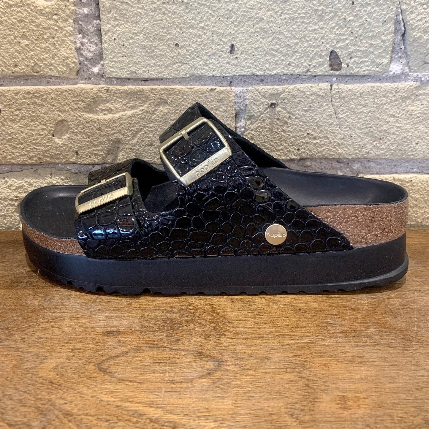 Arizona Flex Platform Black Crocodile