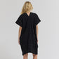 Grade & Gather Gauze Button Front Dress - shoostore