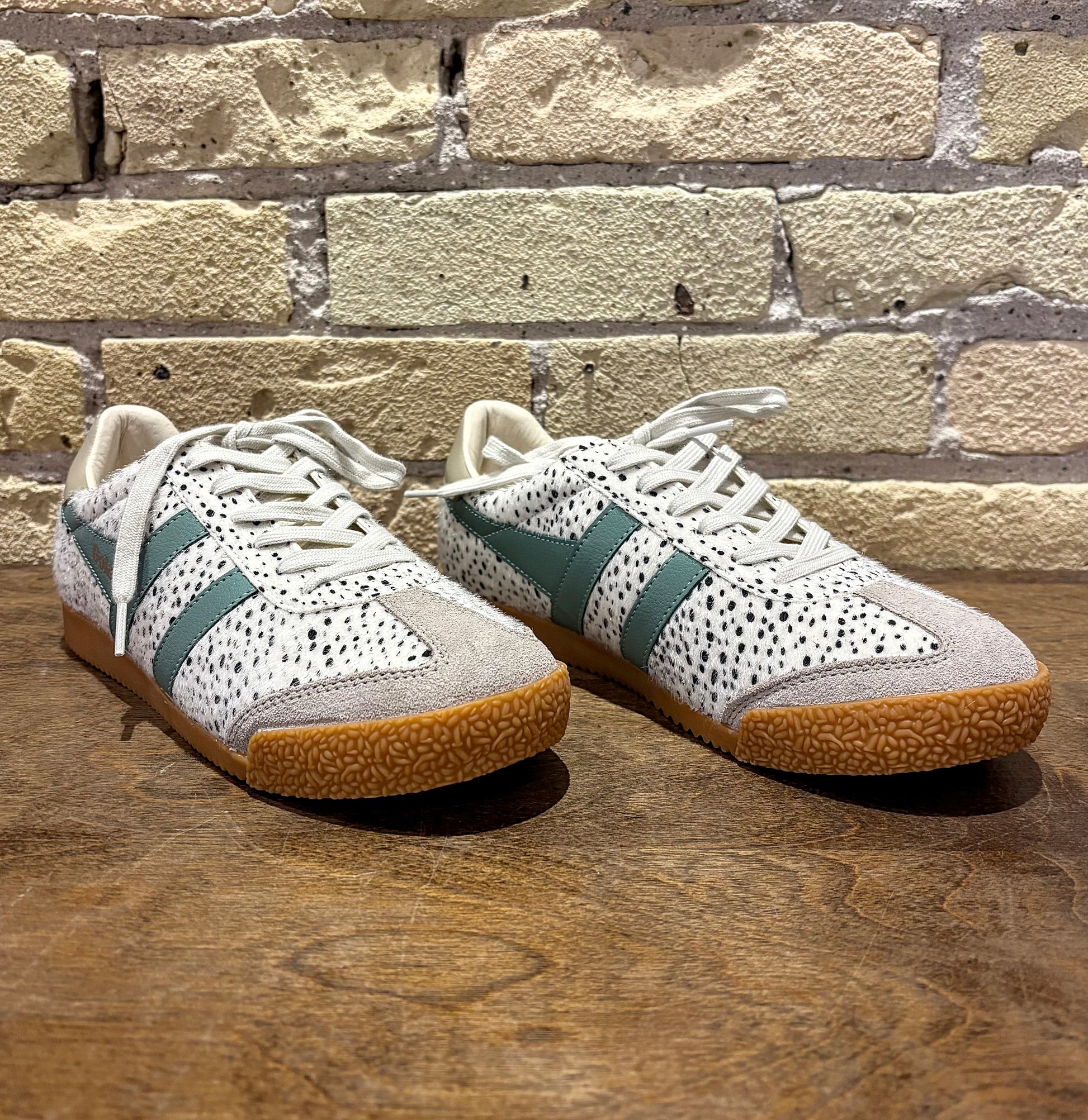 Gola Elan Savanna Cheetah/Feather Grey/Green Mist - shoostore