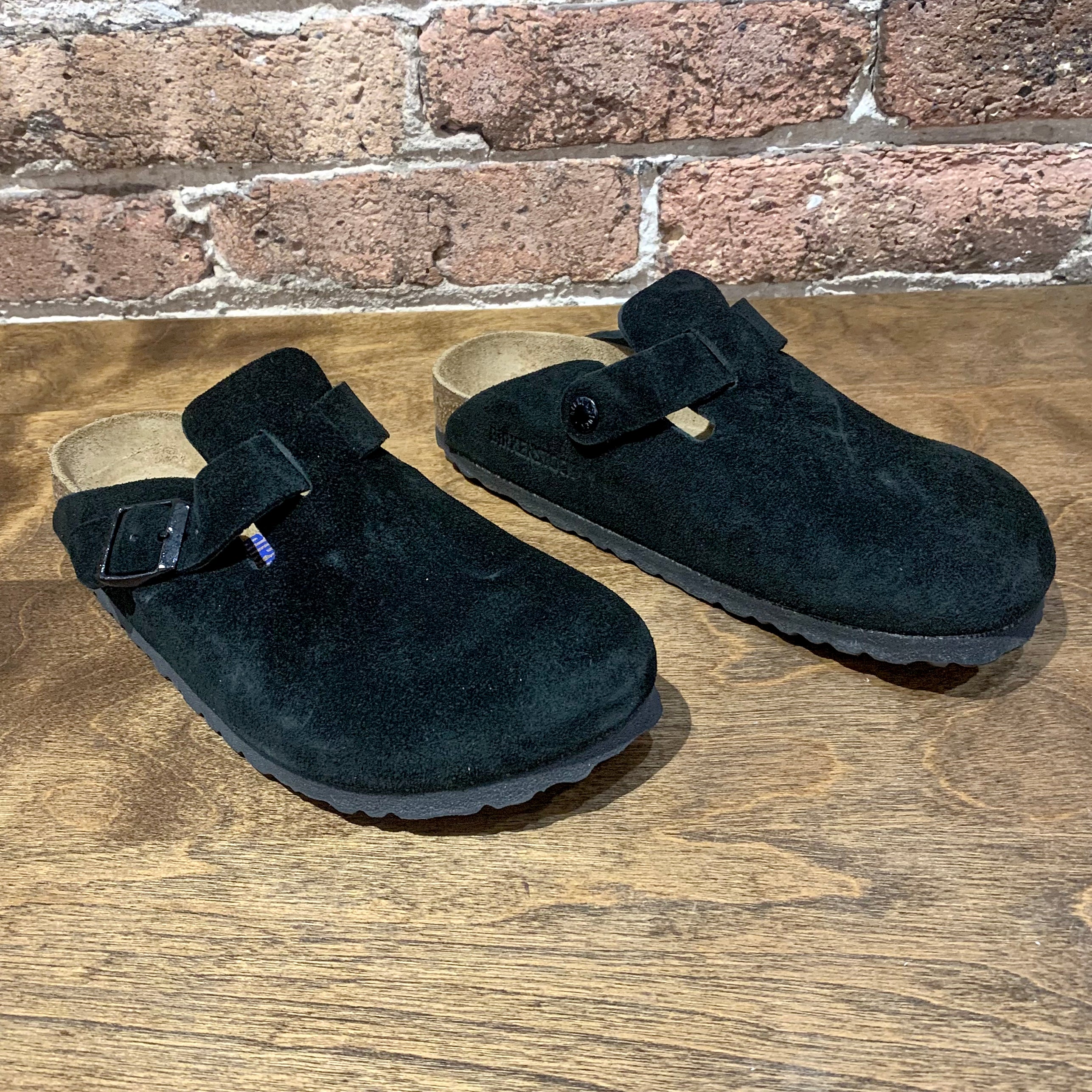 Birkenstock Boston Soft Footbed Suede outlet Clog