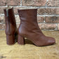 Tabatha Leather Heeled Boots