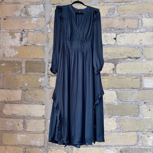 Current Air Navy Midi Dress