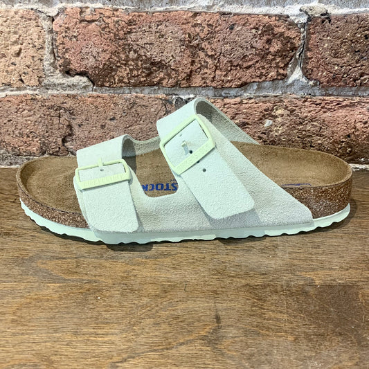 Arizona Suede Leather Faded Lime