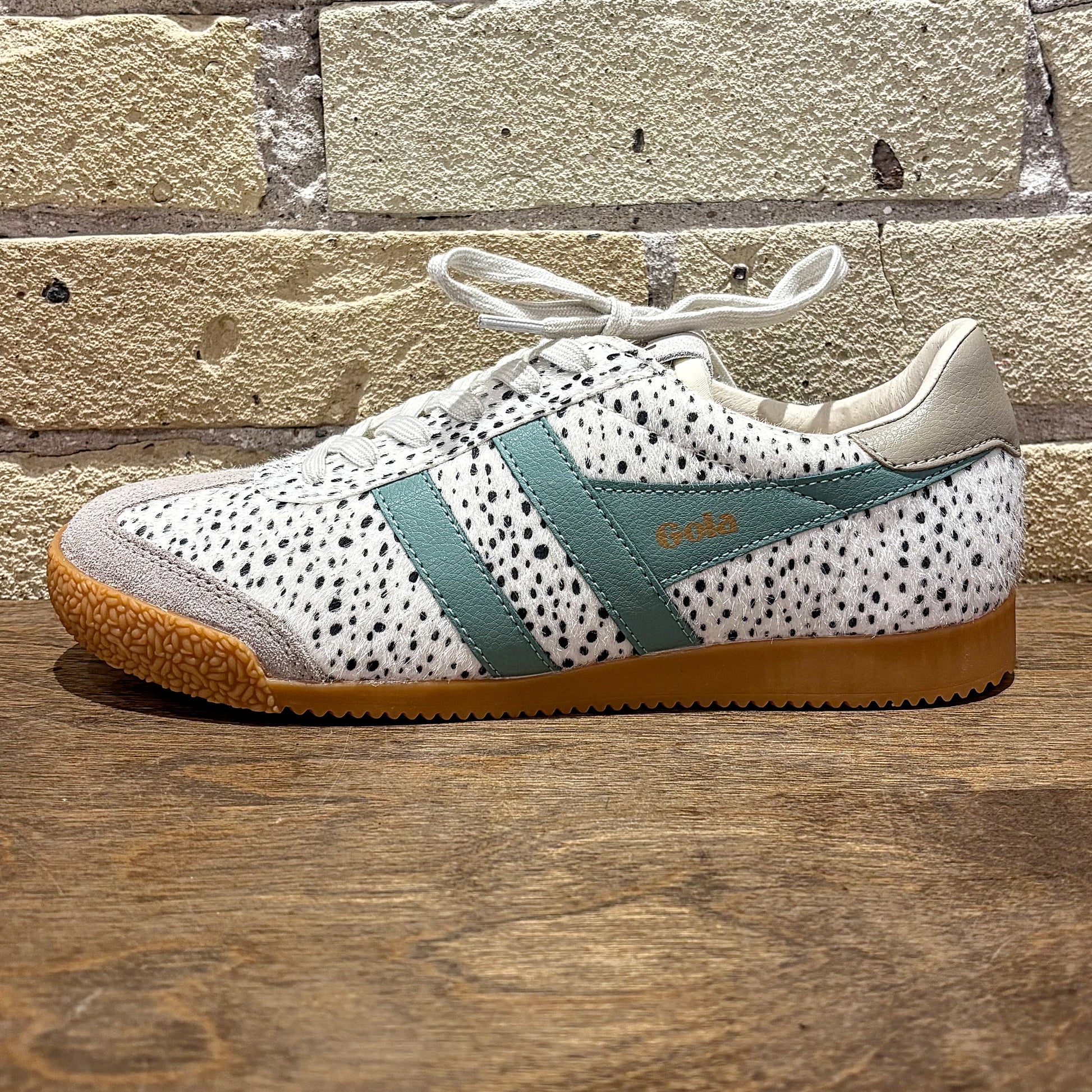 Gola Elan Savanna Cheetah/Feather Grey/Green Mist - shoostore