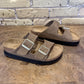 Birkenstock Arizona Dark Tea Flex Platform - shoostore