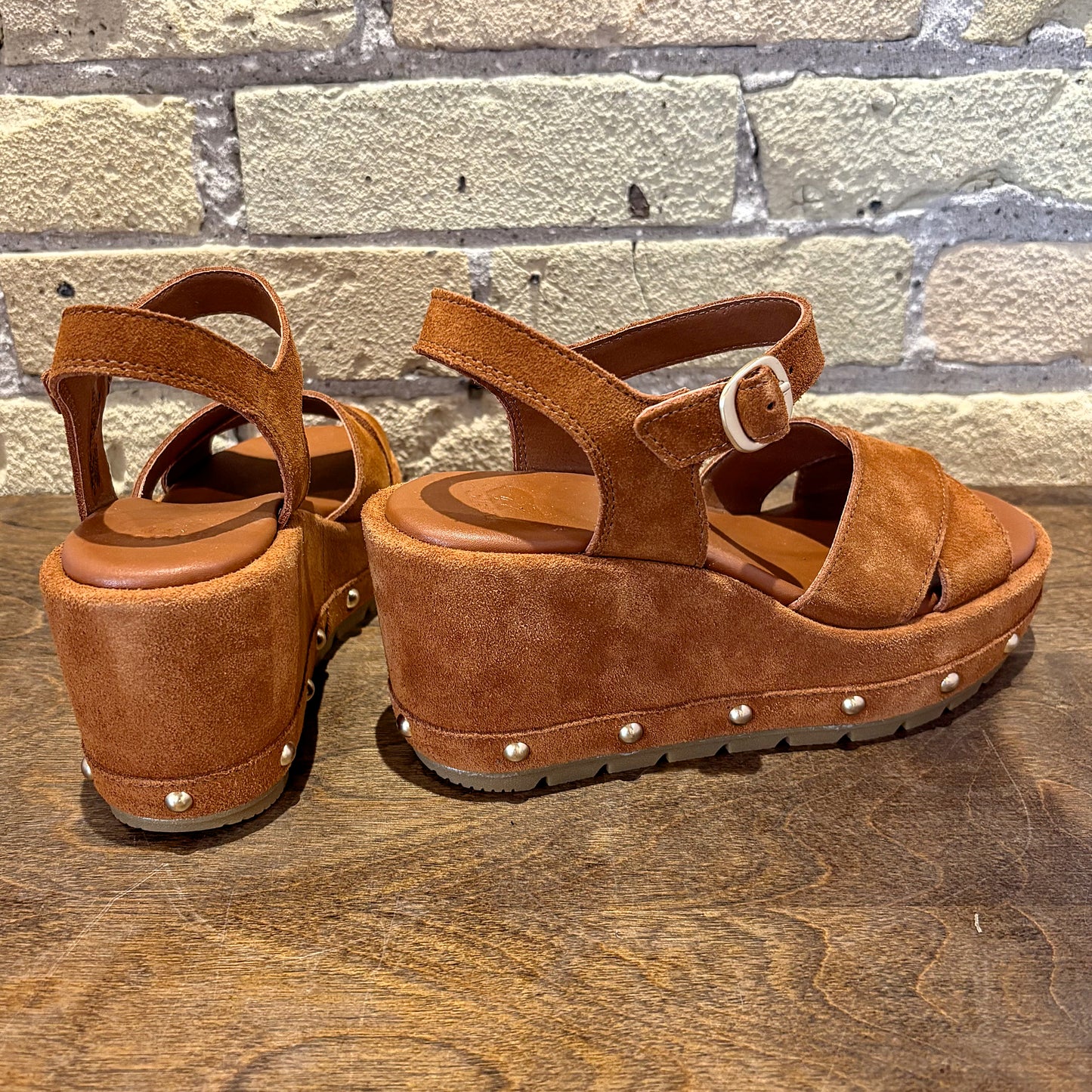 Sorel Sunpeak™ Wedge Ankle Strap RVT Women's Sandal - shoostore