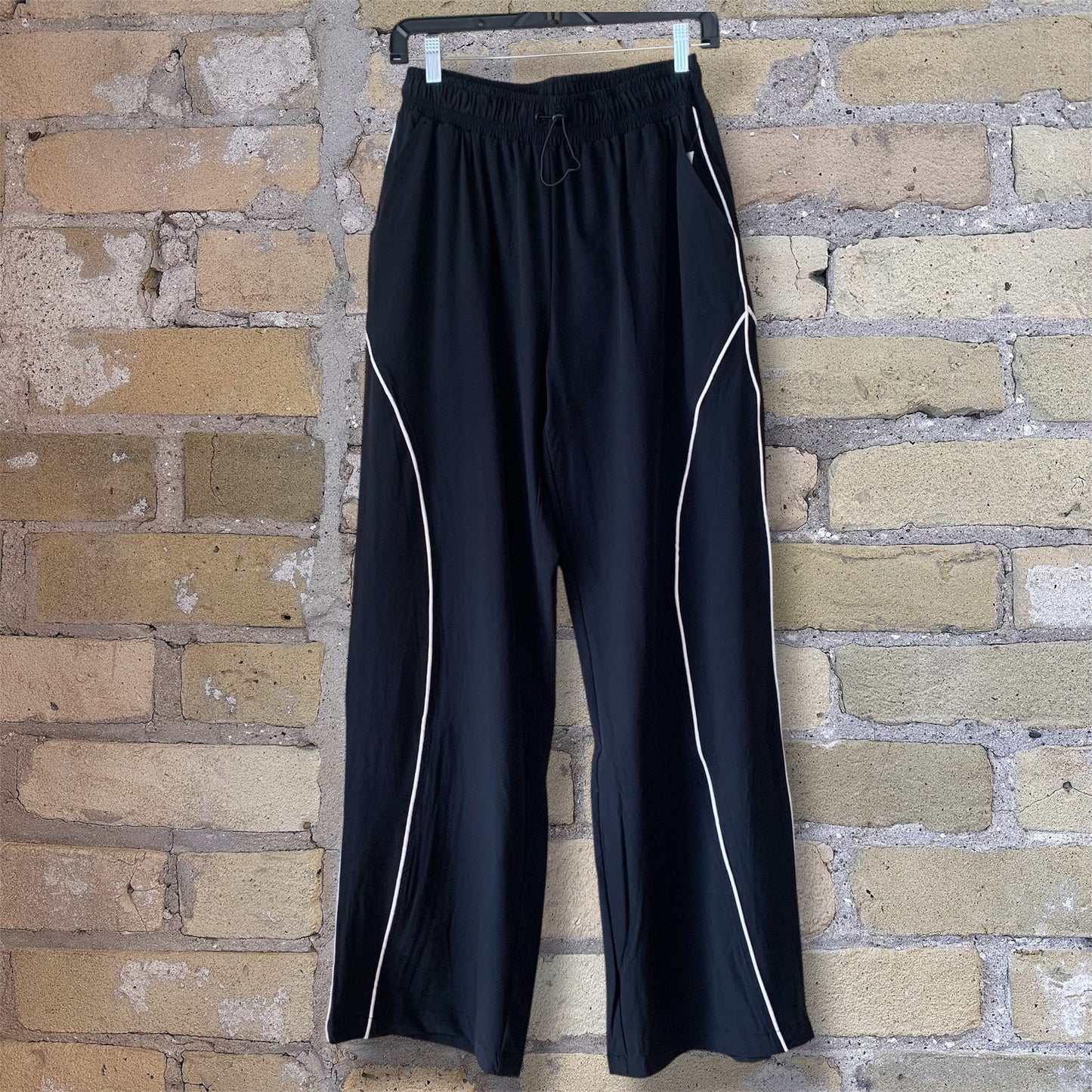 Mono B Curved Classic Track Pants Black