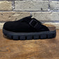 Birkenstock Boston Chunky Suede Black/Black